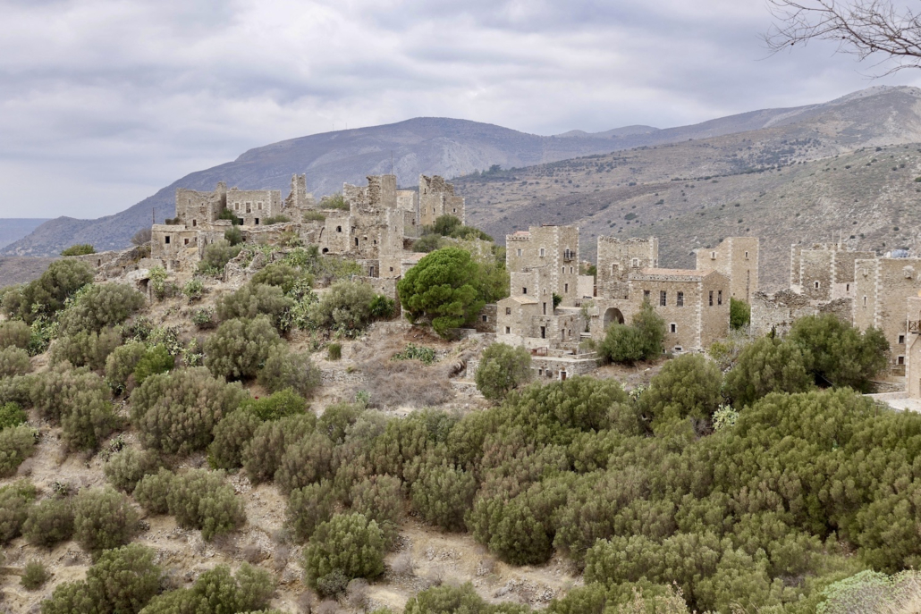 Vathia tower houses Mani, Peloponnese/Greece